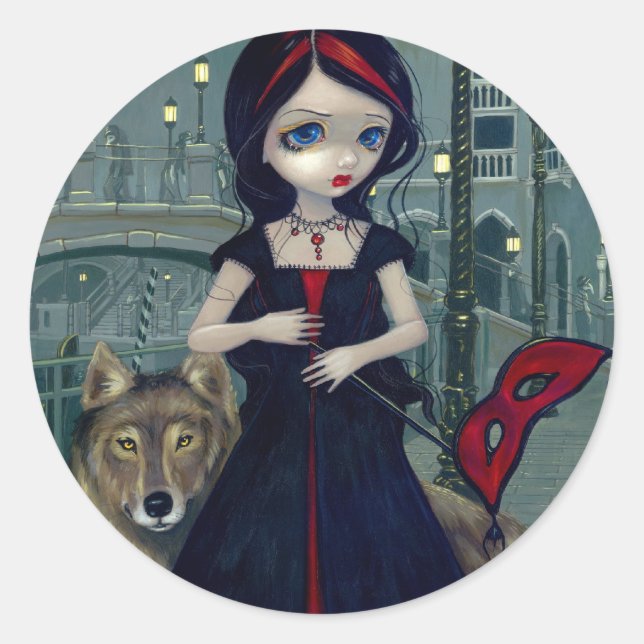 "Wolves of Venice" Sticker (Front)