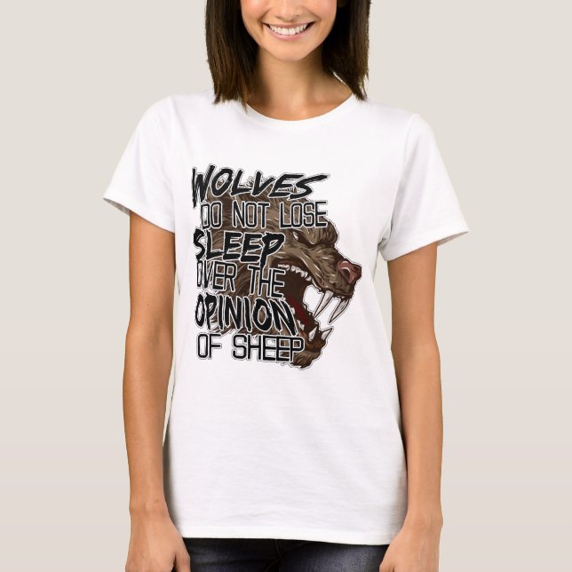 Wolves Opinion T-Shirt (Front)