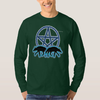 Wolves Pentacle Men's Long Sleeve Shirt