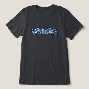 Wolves Polka Dot Tri-Blend Shirt