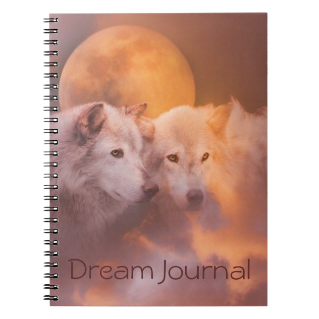 Wolves Spirituel Dream Journal (Devant)