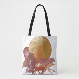 Wolves Tote Bag