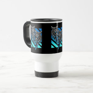 Wolves travel mug