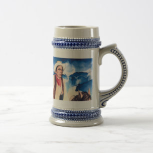 Wolves with Love from TX Beer Stein