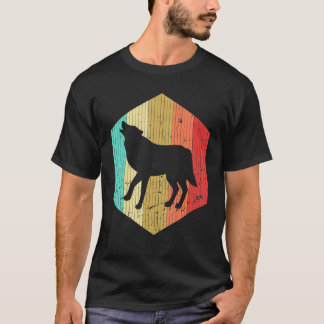 Wolves Wolf Vintage Cool Wolves Wolf Zoo Animal T-Shirt