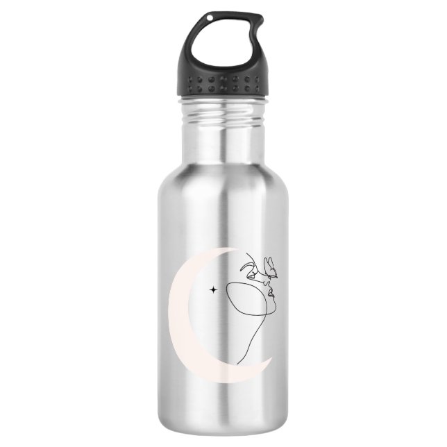 Woman 532 Ml Water Bottle (Front)
