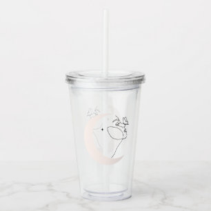 Woman Acrylic Tumbler