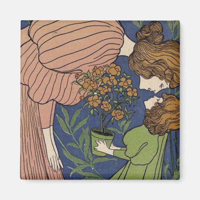 Woman and Child Magnet (Front)