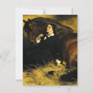 Woman and Horse Invitation