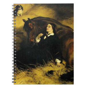 Woman and Horse Notebook