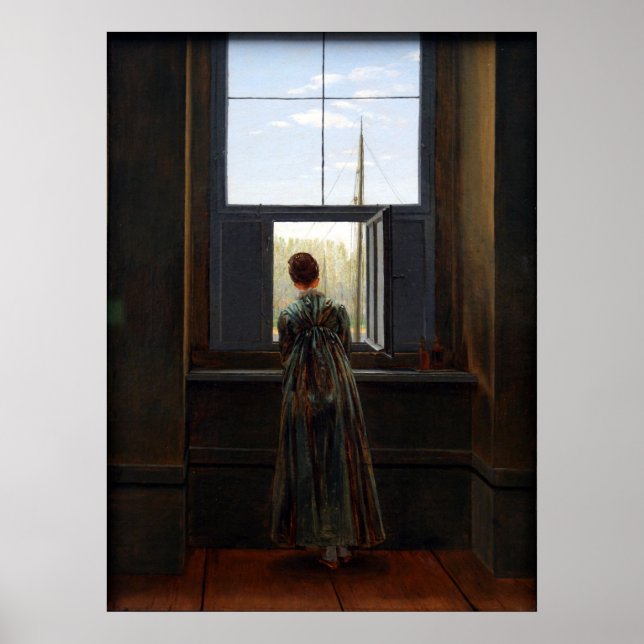 Woman At a Window Poster (Front)