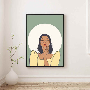 Woman aura poster
