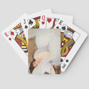 Woman Awakening, 1876 (oil on canvas) Playing Cards