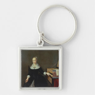 Woman by a Virginal Keychain