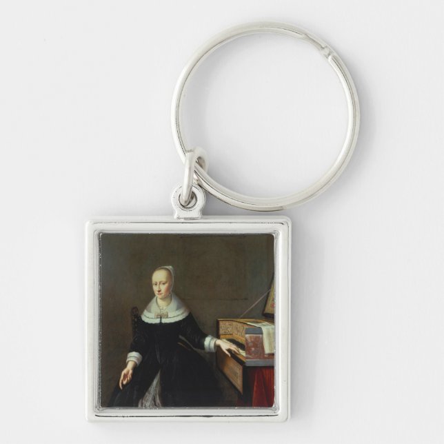 Woman by a Virginal Keychain (Front)
