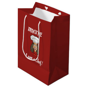 Woman Chef Medium Gift Bag