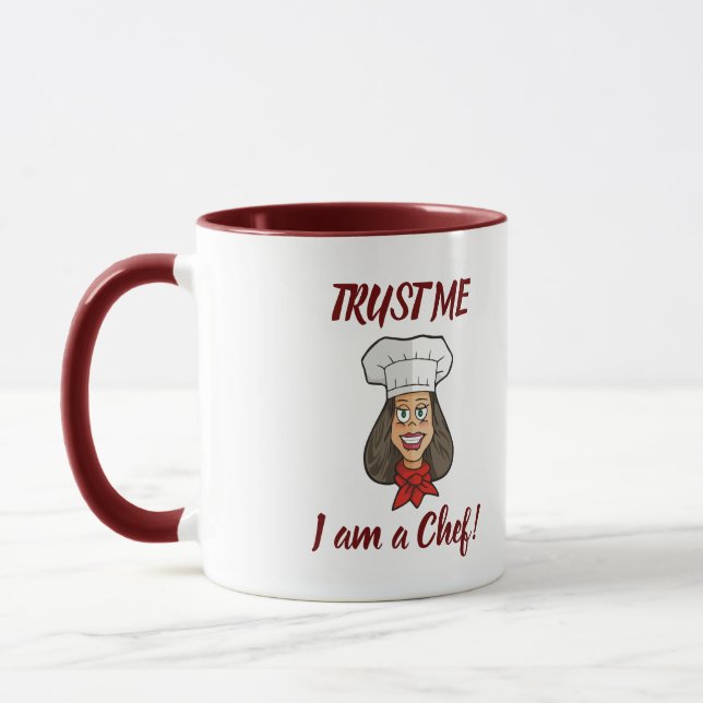 Woman Chef Mug (Left)