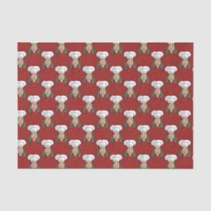 Woman Chef Tissue Paper