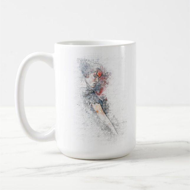 Woman Coffee Mug (Left)