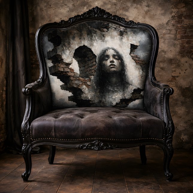 Woman Emerging from Brick Wall Decoupage Tissue Paper (Woman Emerging from Brick Wall Decoupage Tissue Paper)