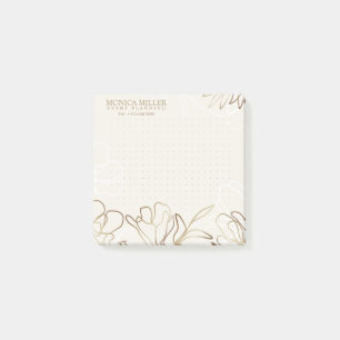 Woman Entrepreneur Elegant Notepad