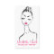 Woman face Make-up artist business card design
