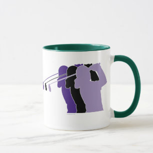 Woman Golfer Mug