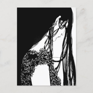 Woman Illustration part 1 Postcard