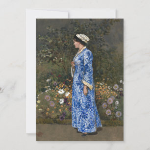 Woman in a Kimono Walter Crane Card