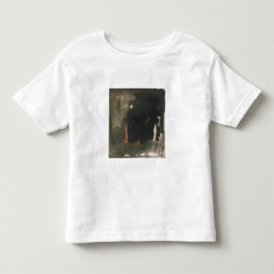 Woman in a red dress (w/c on paper) toddler t-shirt