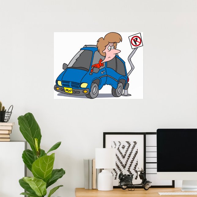 Woman In An Accident Poster (Creator Uploaded)