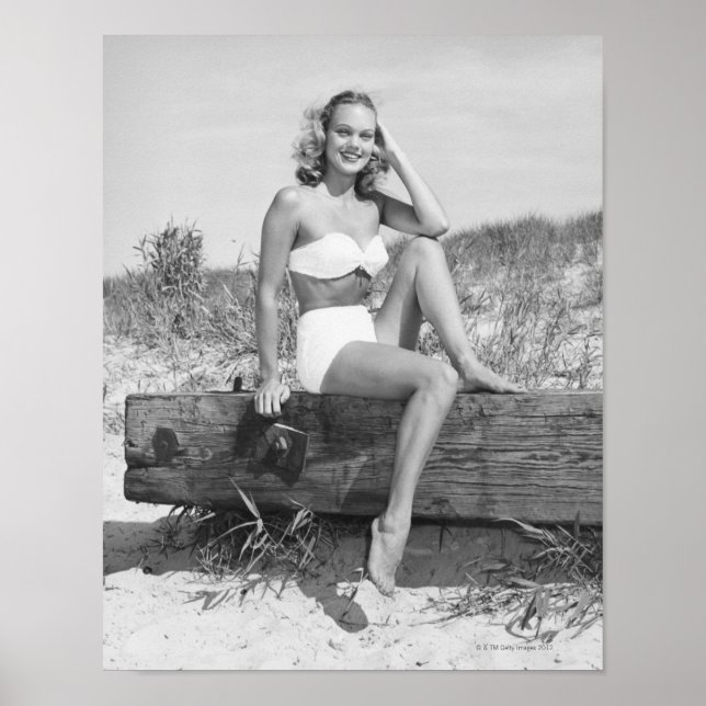 Woman in Bikini Poster (Front)