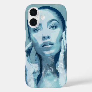"Woman in Blue" iPhone 16 Case