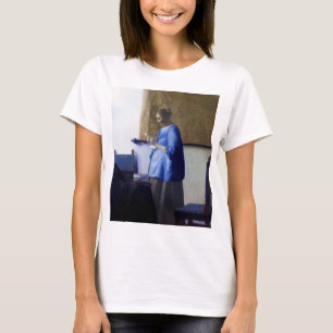 Woman in Blue, Johannes Vermeer T-Shirt