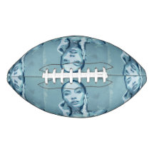 "Woman in Blue" Premium Canvas