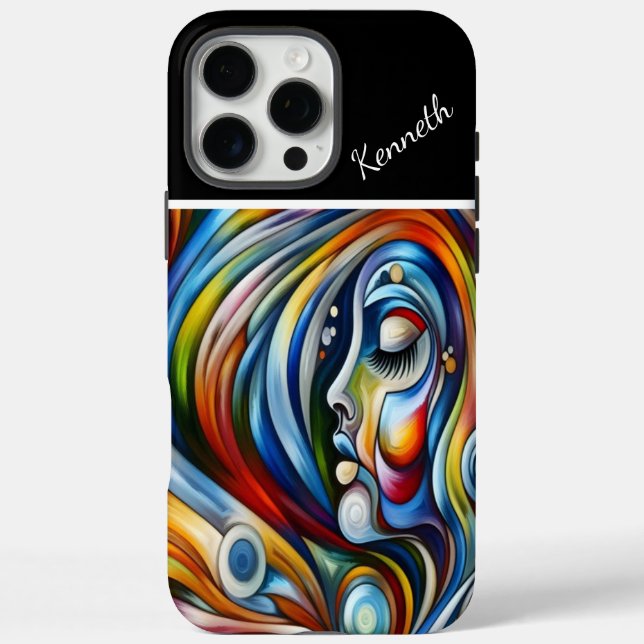 Woman In Colour Case-Mate iPhone Case (Back)