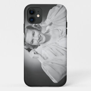 Woman in Dress 2 iPhone 11 Case