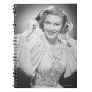 Woman in Dress 2 Notebook