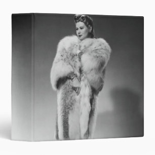 Woman in Evening Gown 2 Binder