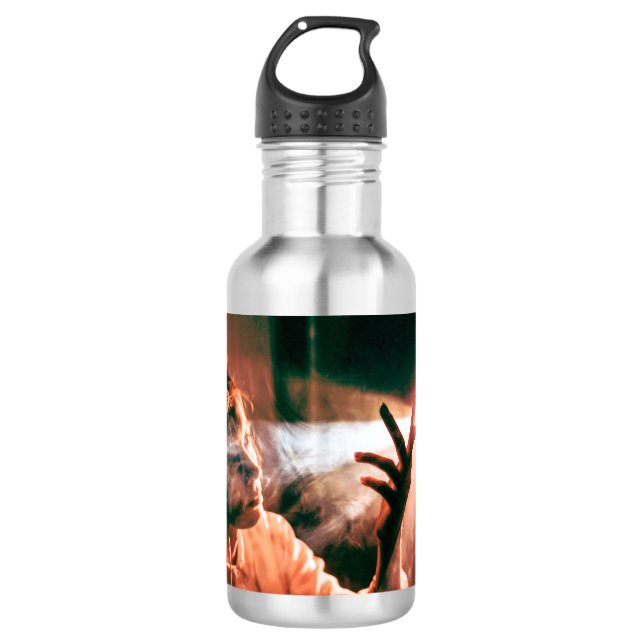 Woman in Light and Smoke 532 Ml Water Bottle (Front)