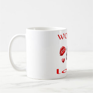 "Woman in Love" - Valentine's Day Art Coffee Mug