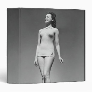 Woman in Swimsuit Binder
