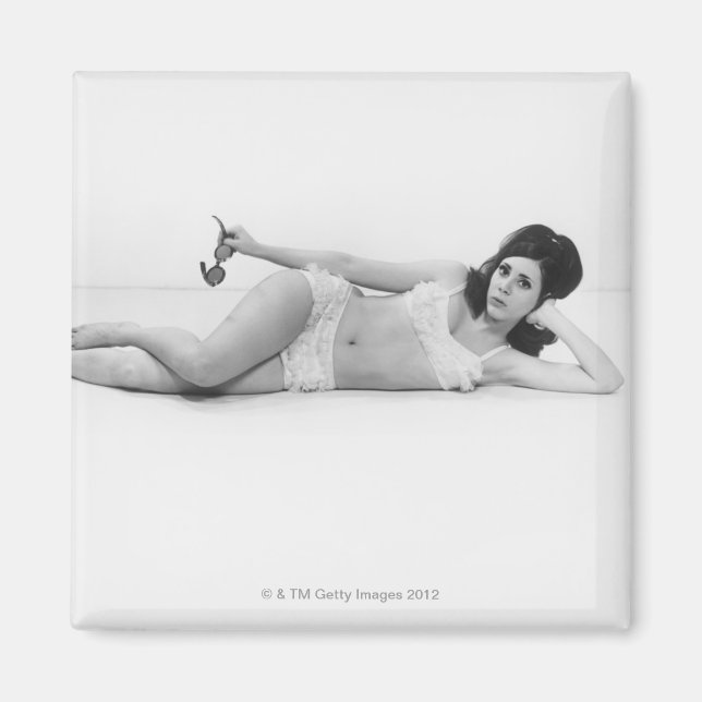 Woman in Swimwear Magnet (Front)