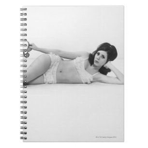 Woman in Swimwear Notebook