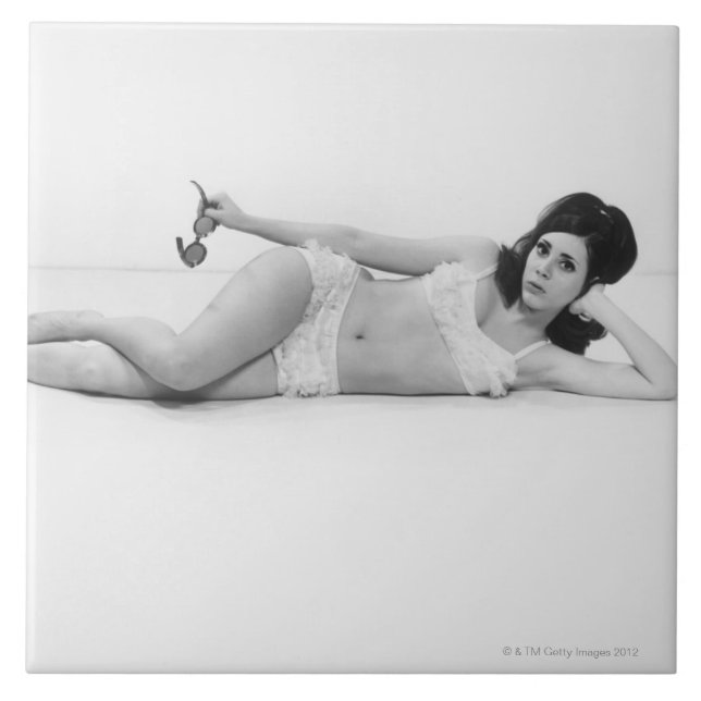 Woman in Swimwear Tile (Front)