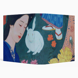 Woman in the Flower Garden, Goyō Hashiguchi Binder