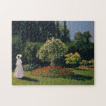 Woman in the Garden by Claude Monet Puzzle<br><div class="desc">Monet - a celebration of the Masters of Art</div>