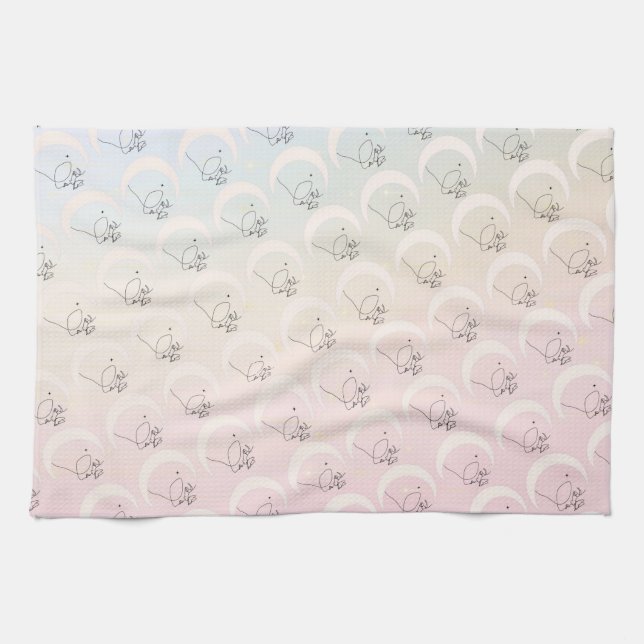 Woman Kitchen Towel (Horizontal)