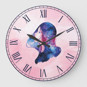Woman Large Clock