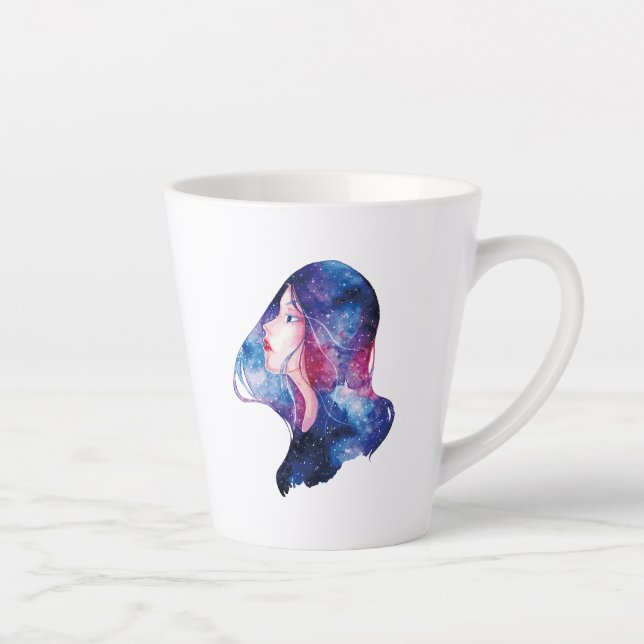 Woman Latte Mug (Right)
